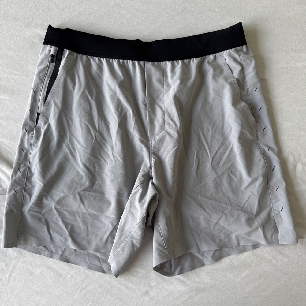 Ten Thousand Men's Athletic Shorts - Gray and Black